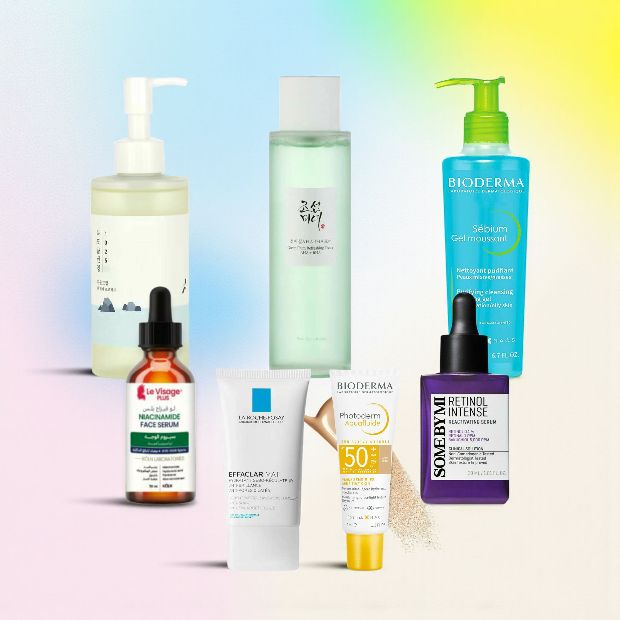 روتين يومي للعناية بالبشرة الدهنية