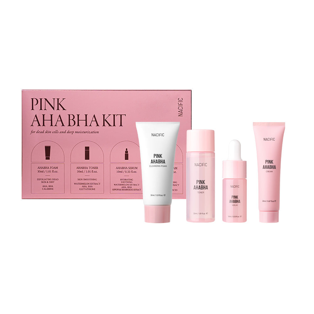 Nasific Rose Peeling Kit for Problem Skin Care – 4 Pieces