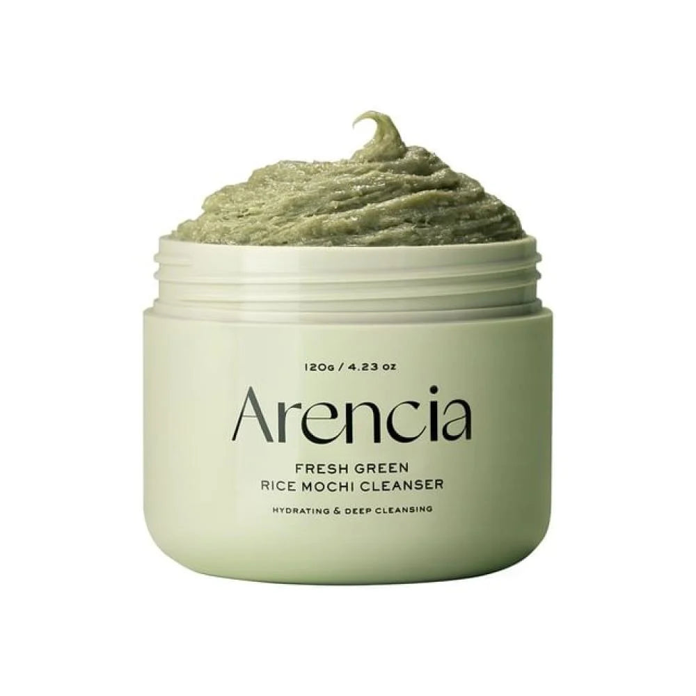 Arincia Fresh Green Mochi Rice Cleanser - 120g