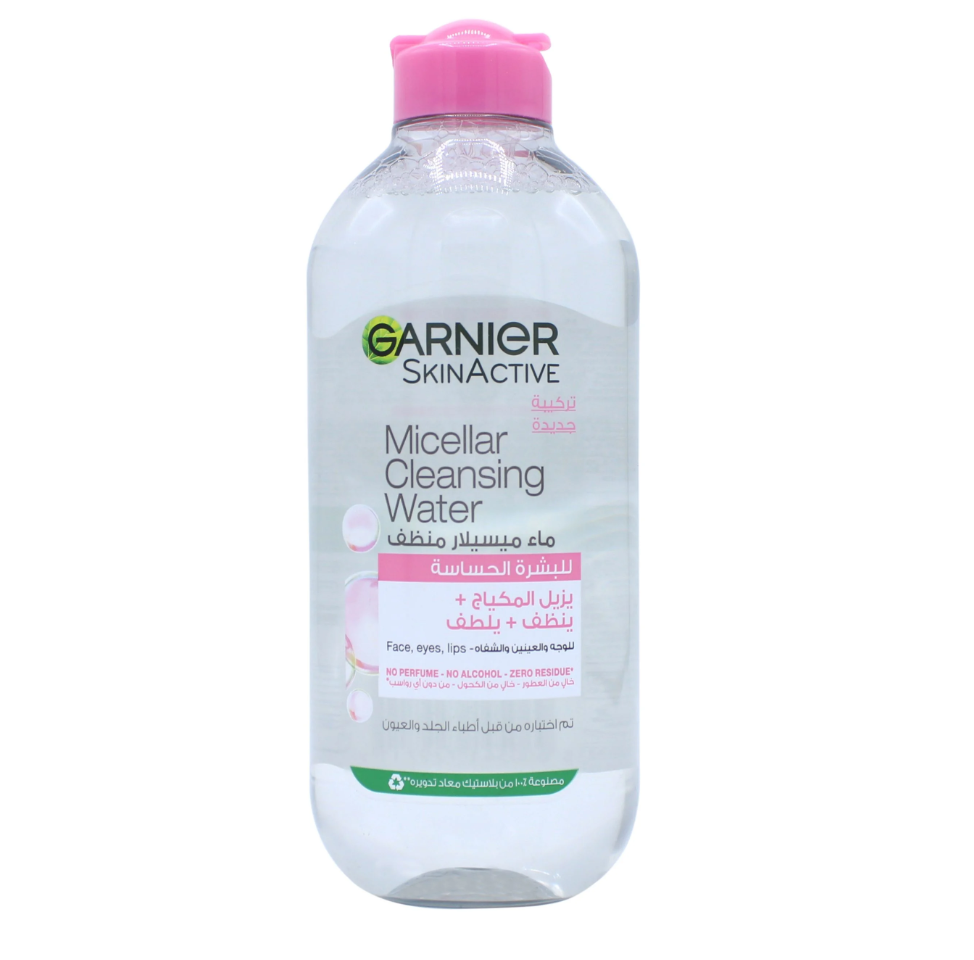 Garnier Micellar Water for Sensitive Skin Makeup Remover and Cleanser - 400ml