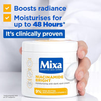 Mixa Niacinamide Bright Moisturising Anti-Dark Spot Cream – 400ml