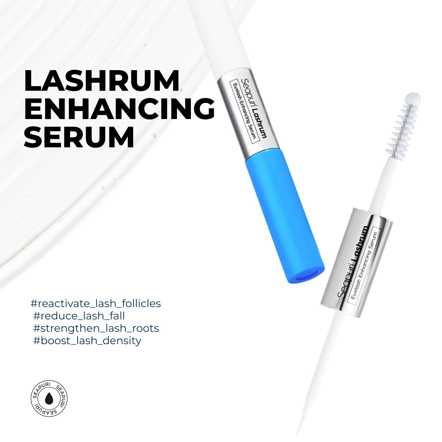 Seapuri Lashrum Eyelash Enhancing Serum – 10g