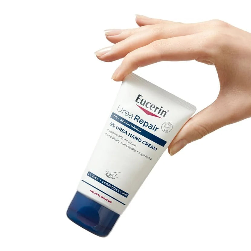 Eucerin UreaRepair Hand Cream for Moisturizing and Softening Dry Hands - 75ml