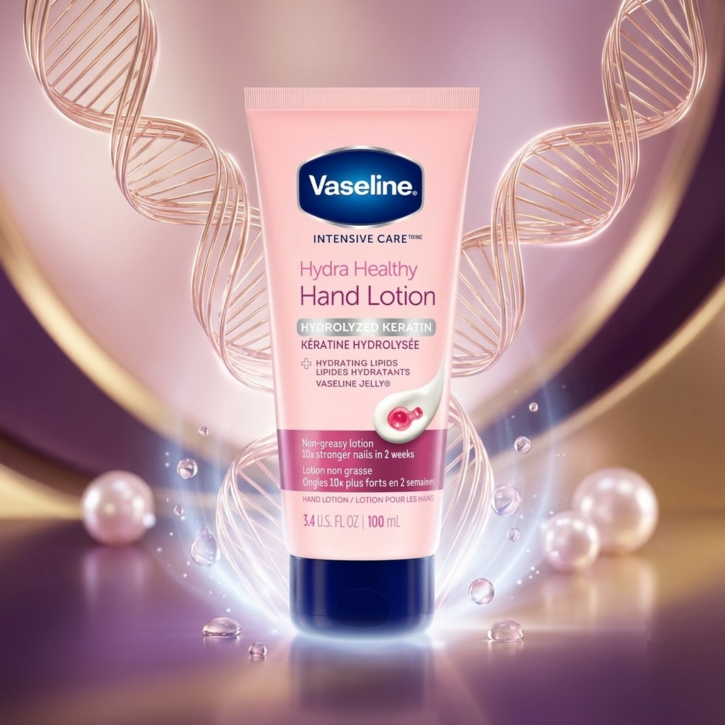 Vaseline Intensive Care Hydra Healthy Nails Hand Lotion – 100ml