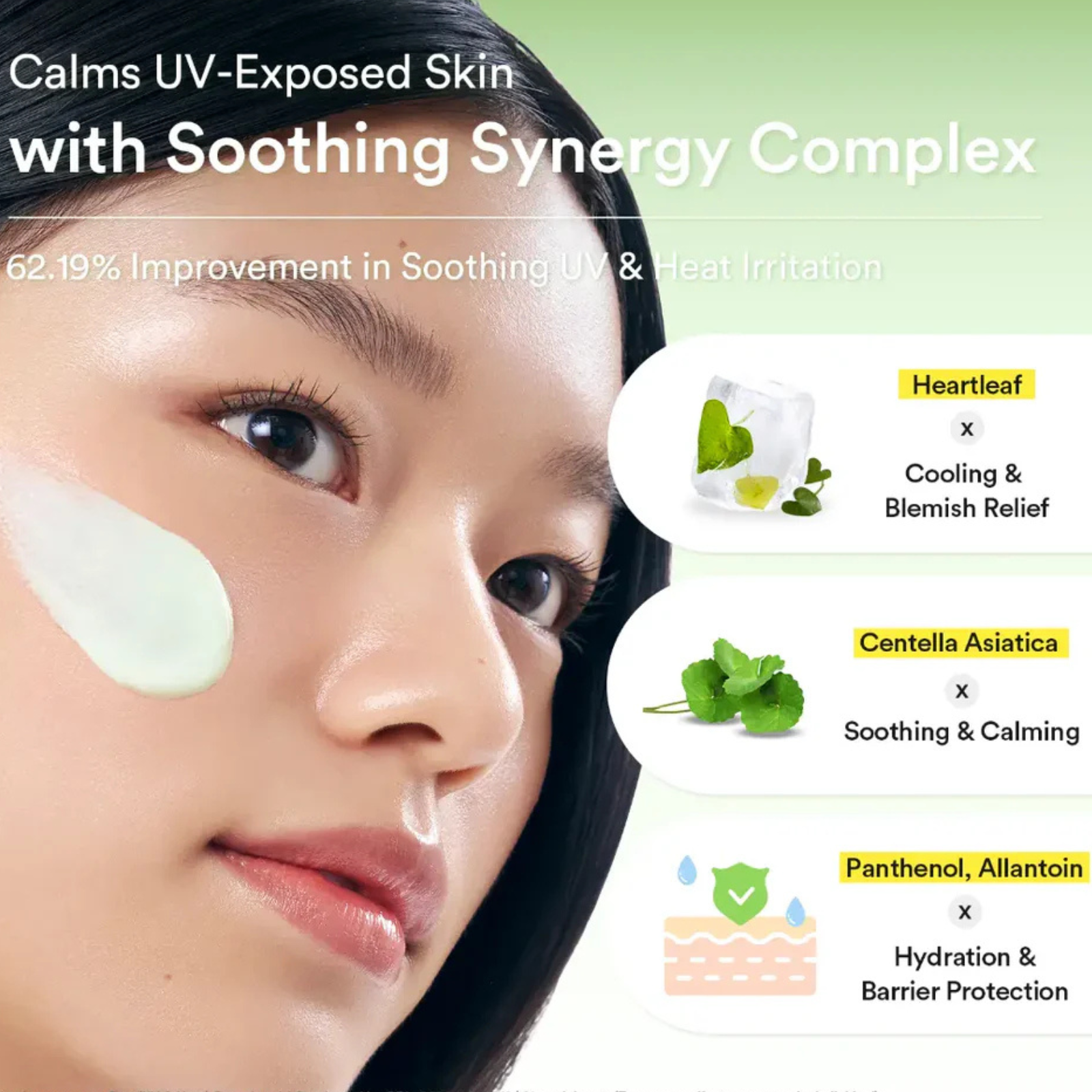 Abib Heartleaf Mild Sunscreen Relief Tube SPF50+ PA++++ – 50ml