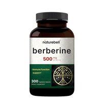 NatureBell Berberine 500mg per Serving – 300Capsules