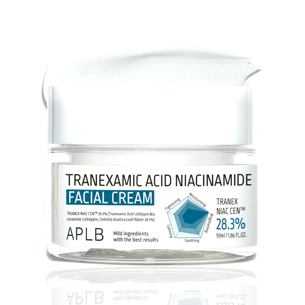 كريم الوجه بحمض الترانيكساميك والنياسيناميد من ابلب - 55مل