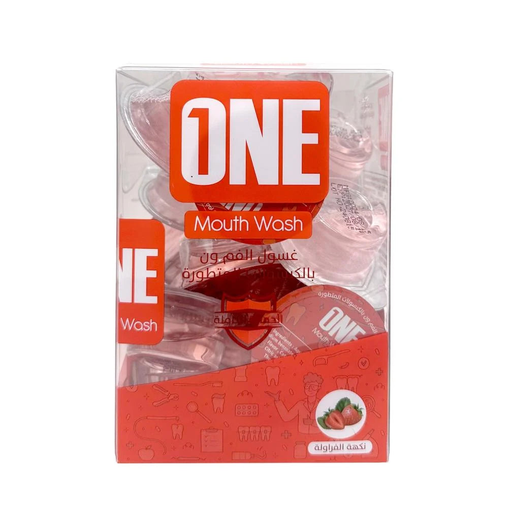 ONE Advanced Strawberry Mouthwash Capsules - 20 Capsules
