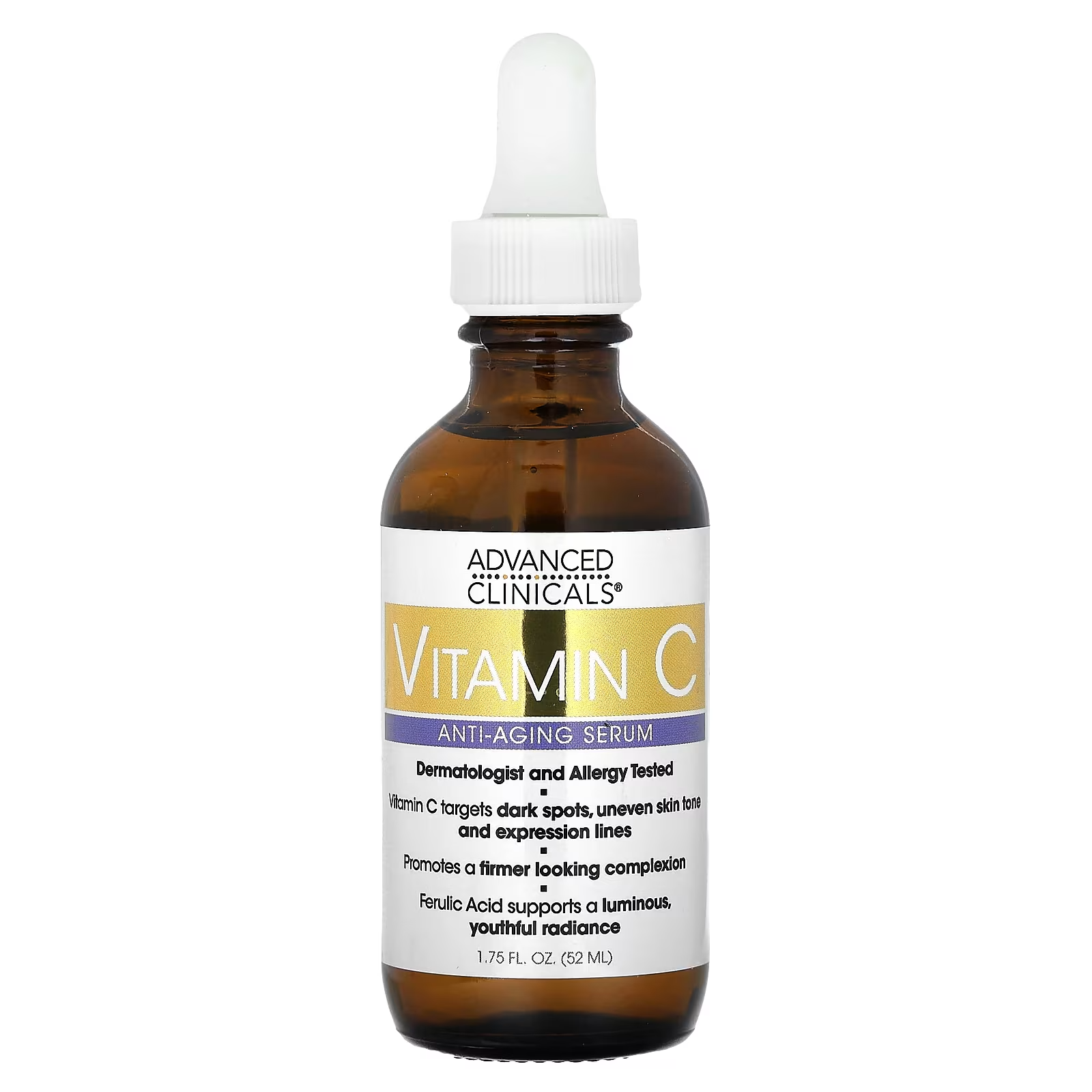 Advanced Clinicals Vitamin C Brightening Anti-Aging Serum - 52ml
