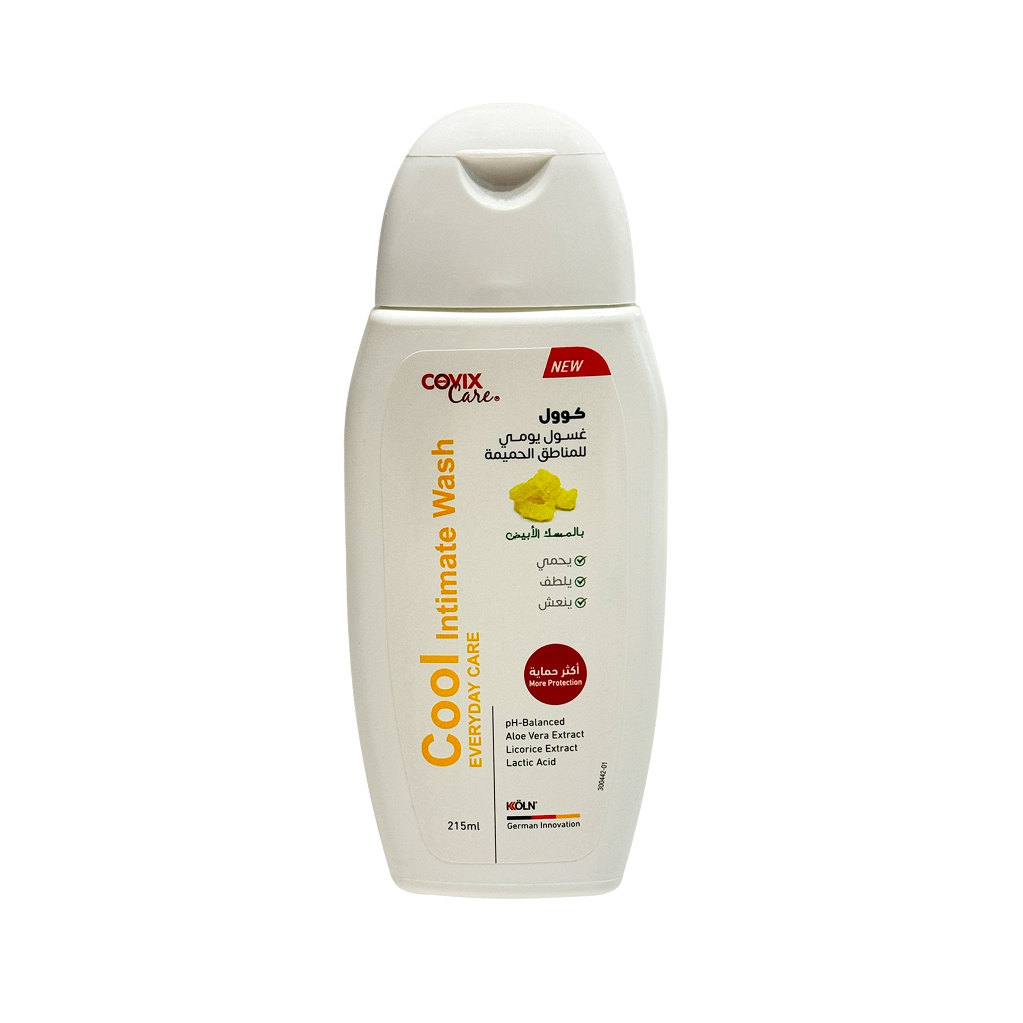 Cofix Cool Daily Intimate Wash with White Musk - 215ml