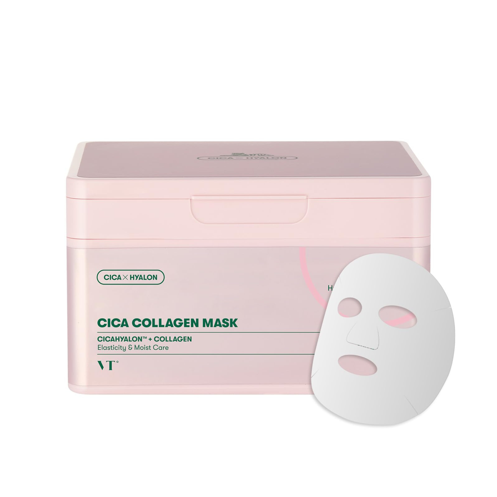 VT Cica Collagen Firming and Hydrating Face Mask - 30 pieces