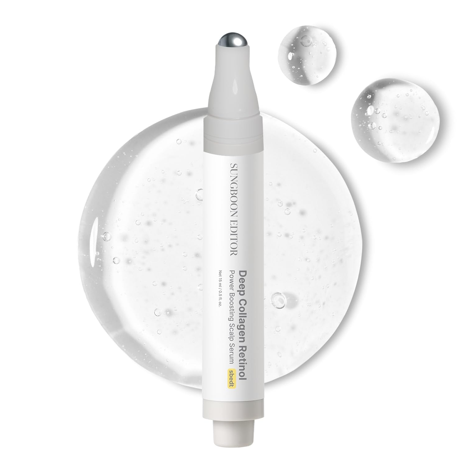 SUNGBOON EDITOR Deep Collagen Retinol Power Boosting Scalp Serum – 15ml