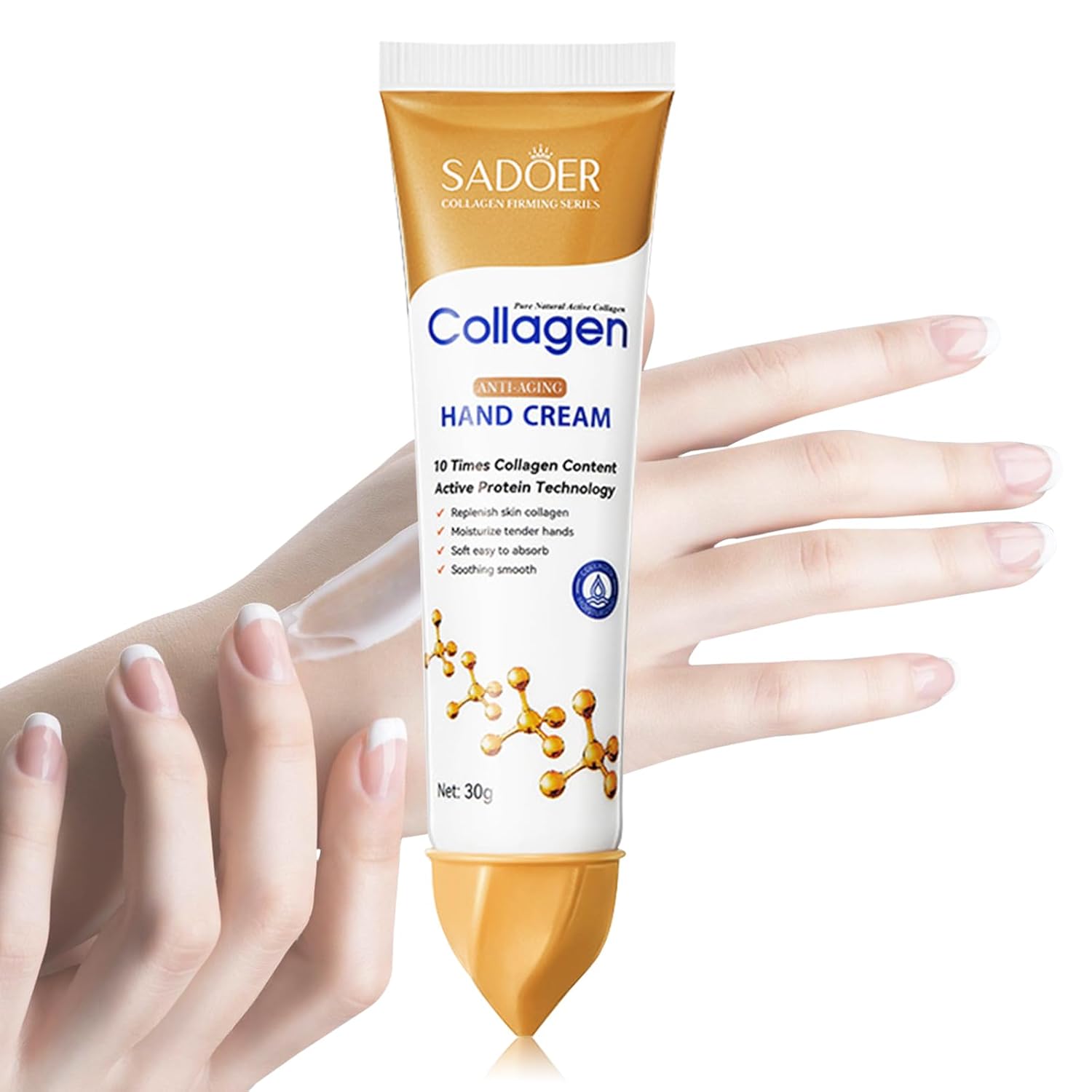 Sadur Anti-Wrinkle Collagen Hand Cream - 30g