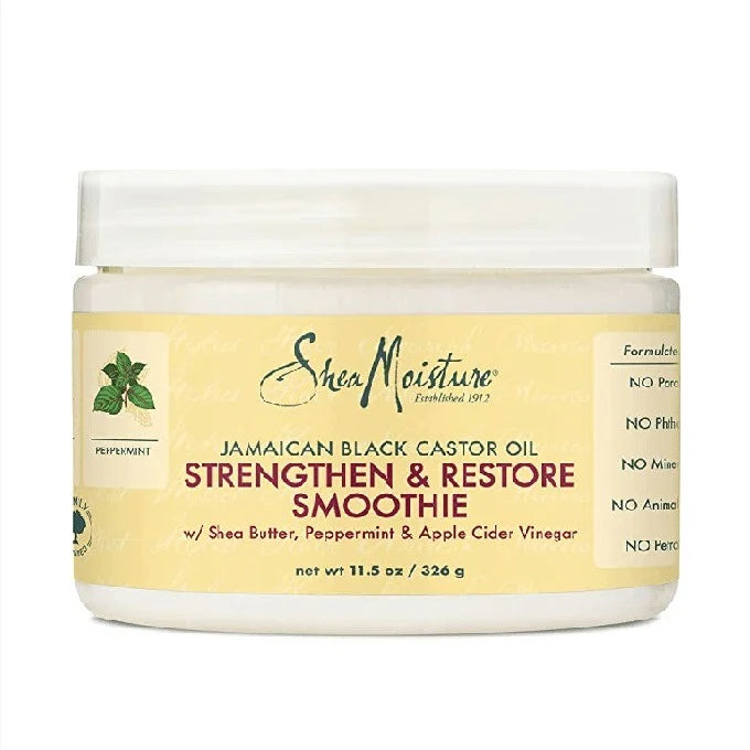 Shea Moisture Jamaican Black Castor Oil Strengthening & Smoothing Cream - 326g