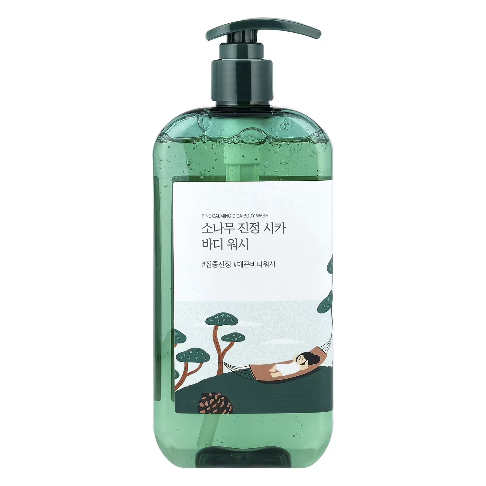 ROUND LAB Pine Calming Cica Body Wash – 400ml