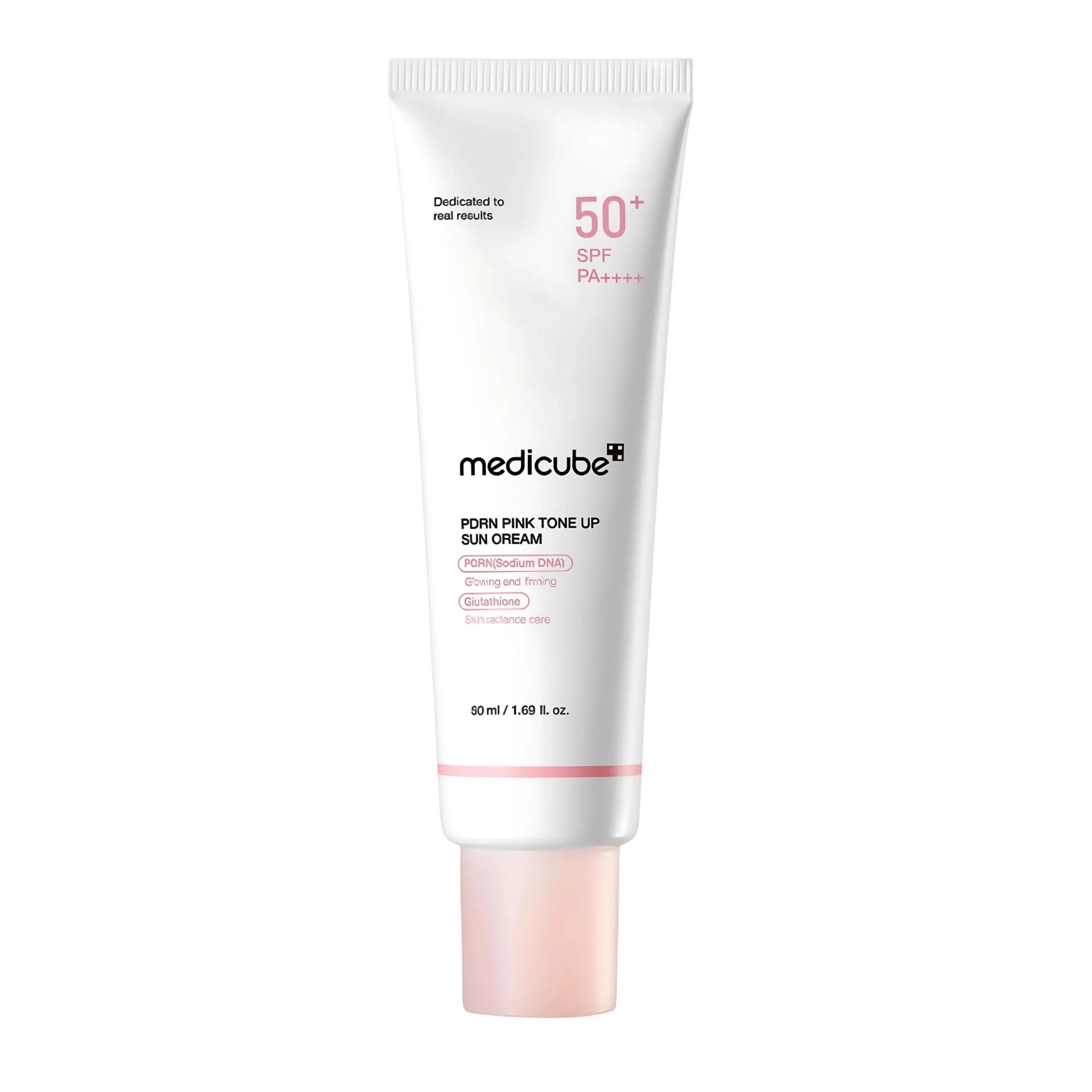 Medicube Tone Up PDRN Pink Sunscreen for Even Skin Tone - 50ml