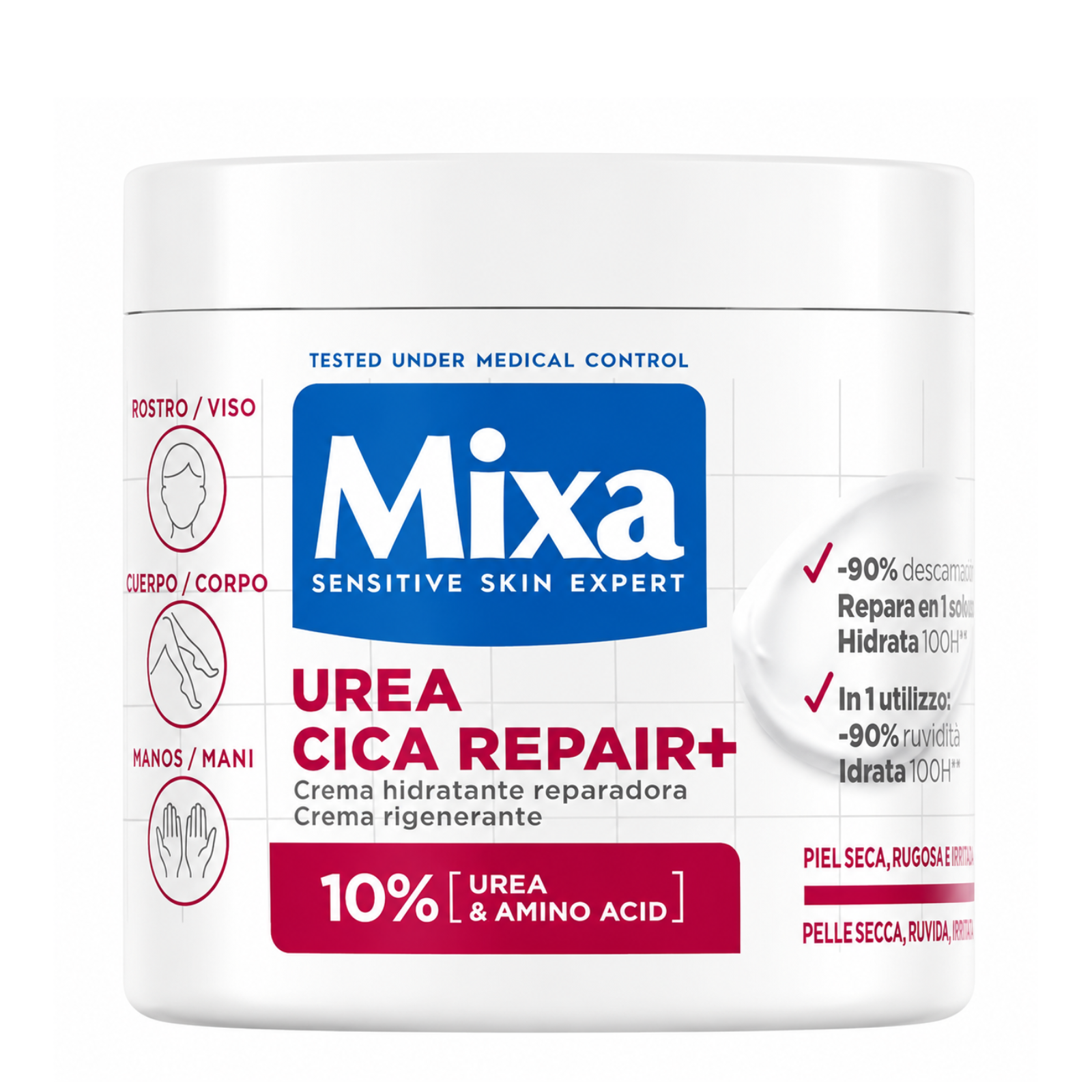 Mixa Urea Cica Repair+ 10% Urea and Amino Acid – 400ml