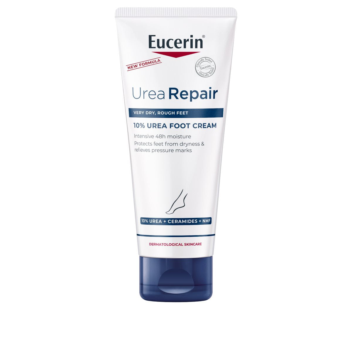 Eucerin Urea Repair Cream for Dry and Cracked Feet - 100ml