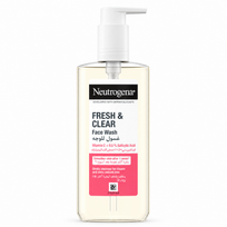 Neutrogena Fresh & Clear Face Wash with Vitamin C + Salicylic Acid – 200ml