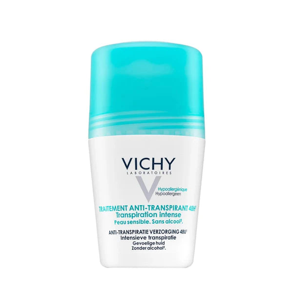 Vichy 48H Antiperspirant Roll-On - 50ml