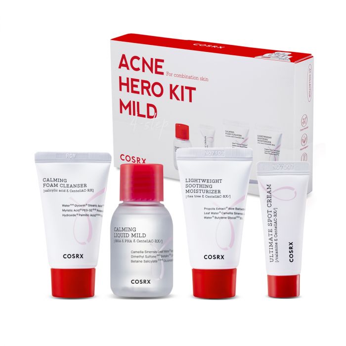 COSRX Mild Acne Treatment Kit - 4 Pieces