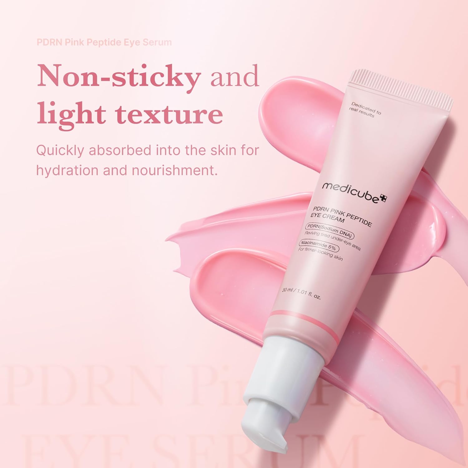 Medicube Pink Eye Cream with PDRN and Peptides - 30ml