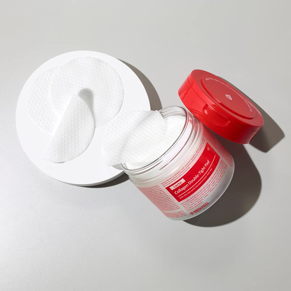 MediBell Lacto Red Collagen Double Firming Pads – 70 Pads