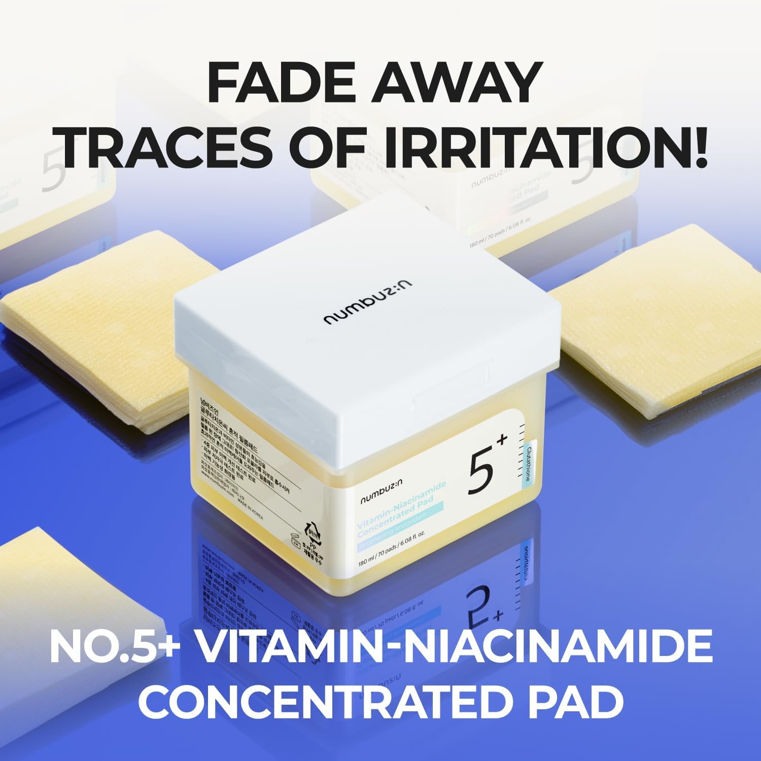 Numbozin No. 5 Niacinamide Concentrated Pad - 70 Pads