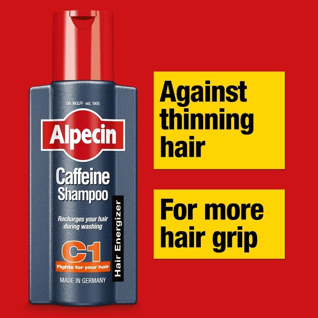 Alpecin Caffeine C1 Shampoo for Hair Care and Anti-Hair Loss