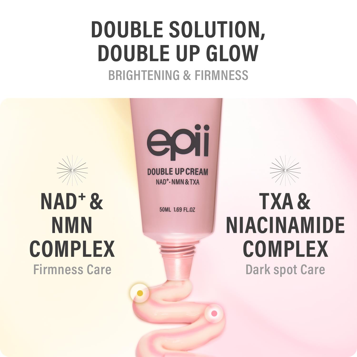 epii Double Up Cream NAD+ NMN & TXA – 50ml