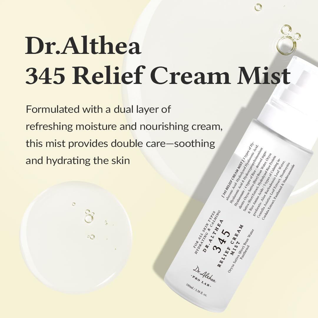 Dr. Althea 345 Soothing and Hydrating Cream Spray – 100ml
