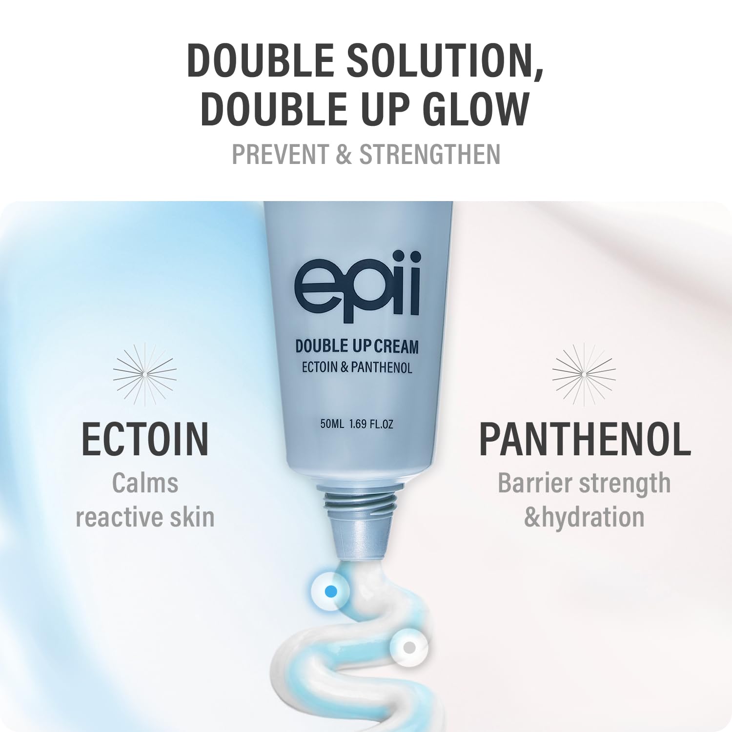 epii Double Up Cream Ectoin & Panthenol – 50ml