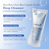 Medicube Zero Pore SA Foam Cleanser Capsules - 120g