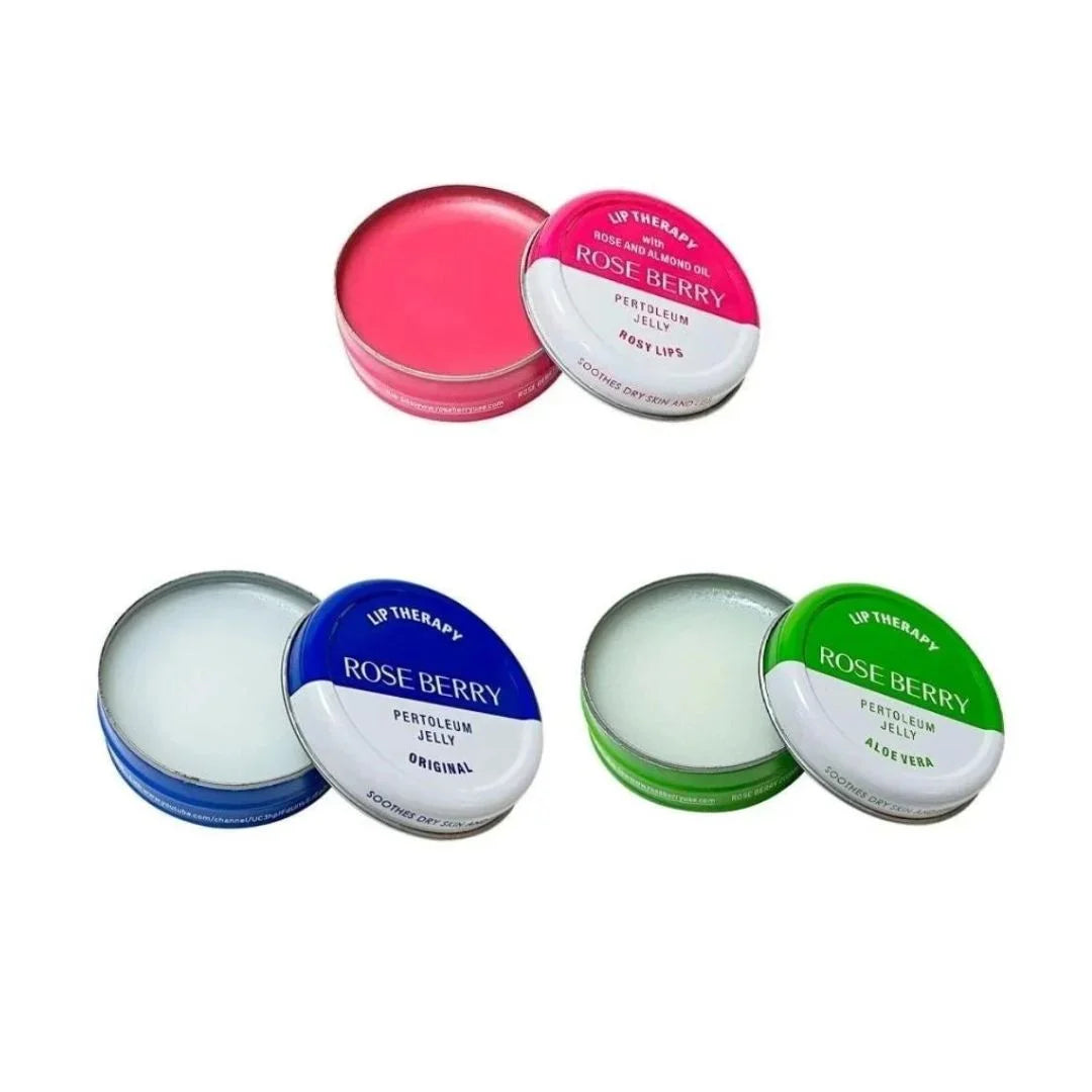 Roseberry Lip Care Set 3 Flavors - 3 Pieces