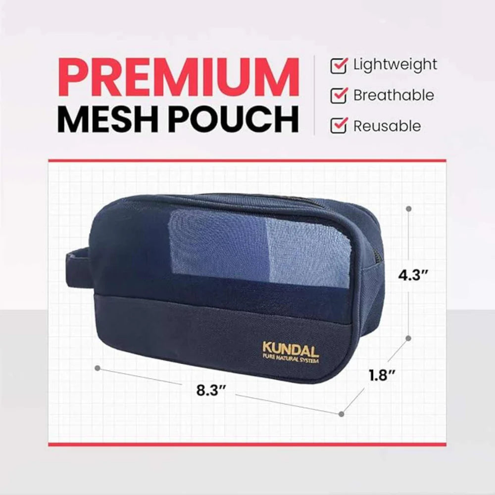 مجموعة السفر كوندال بالمسك الأبيض للعناية بالشعر والجسم – 5قطع