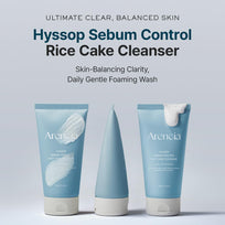 Arencia Hyssop Sebum Control Rice Cake Cleanser – 150 g
