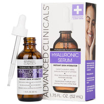 Advanced Clinicals Hyaluronic Acid Instant Hydrating Serum - 52ml