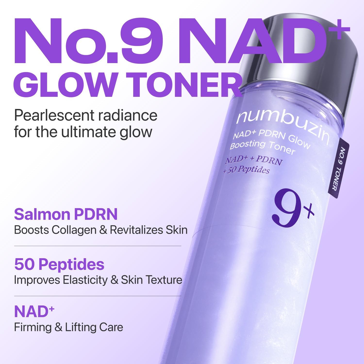 Nombuzzin No. 9 Nad+ & PDRN Radiance Boost Toner – 150ml
