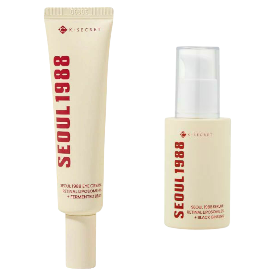K-Secret Seoul 1988 Complete Wrinkle & Deep Renewal Care Set - 2 Pieces