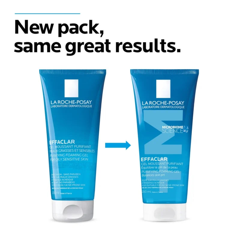 غسول ايفاكلار لتنقية البشرة من لاروش بوزيه - 200مل