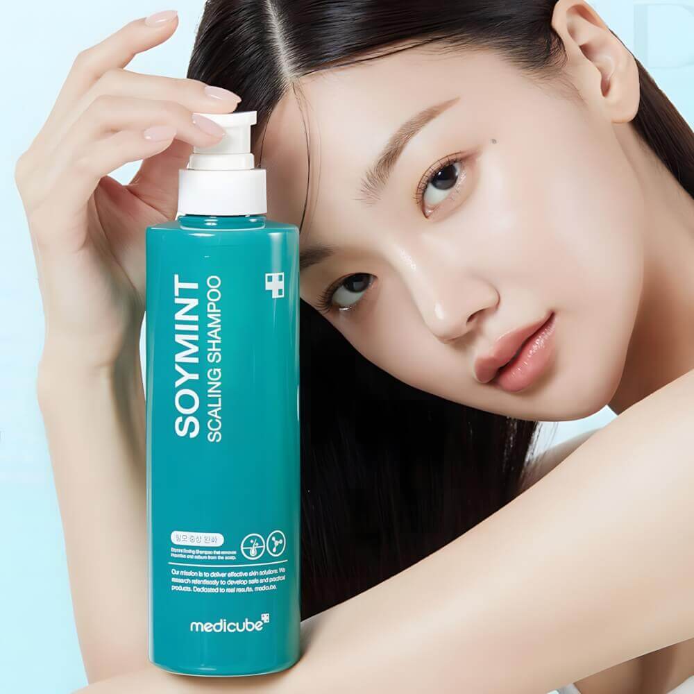 Medicube Shampoo with Mint Extract for Cleansing and Exfoliating the Scalp – 490ml