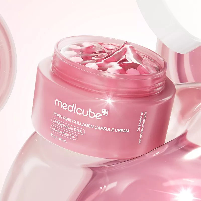 Medicube BDRN Pink Collagen Capsule Cream Skin Care - 55g