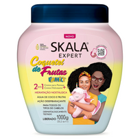 Scala Family Fruit Cocktail 2 in 1 Moisturizing and Nourishing Hair Cream - 1000g