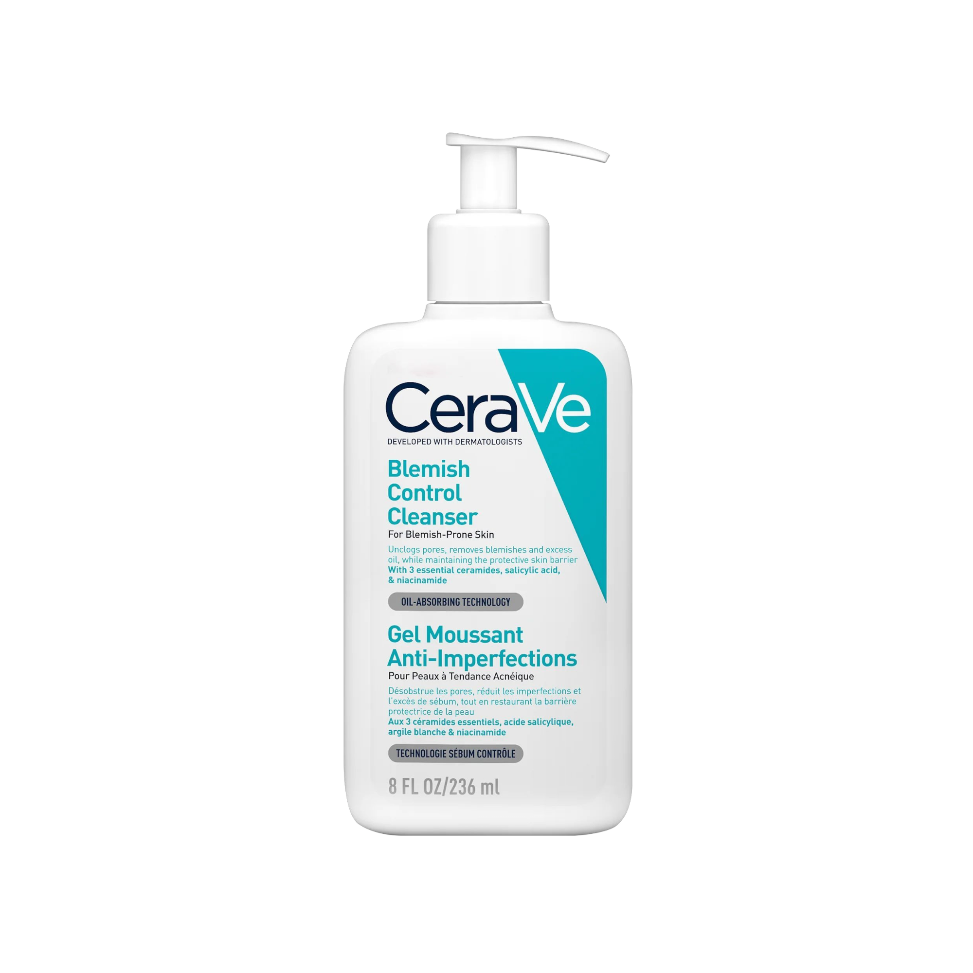 CeraVe Blemish and Acne Control Foaming Wash - 236ml