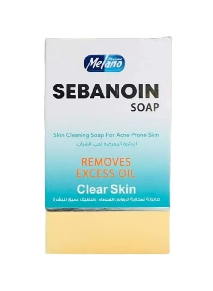 Melano Sepanoin Soap for Fighting Blackheads and Deep Cleansing of the Skin - 100g