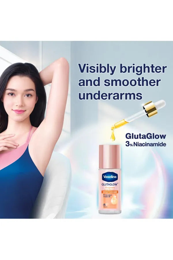 Vaseline Gluta Glow Ampoule Bright & Renew Deodorant Serum - 45ml