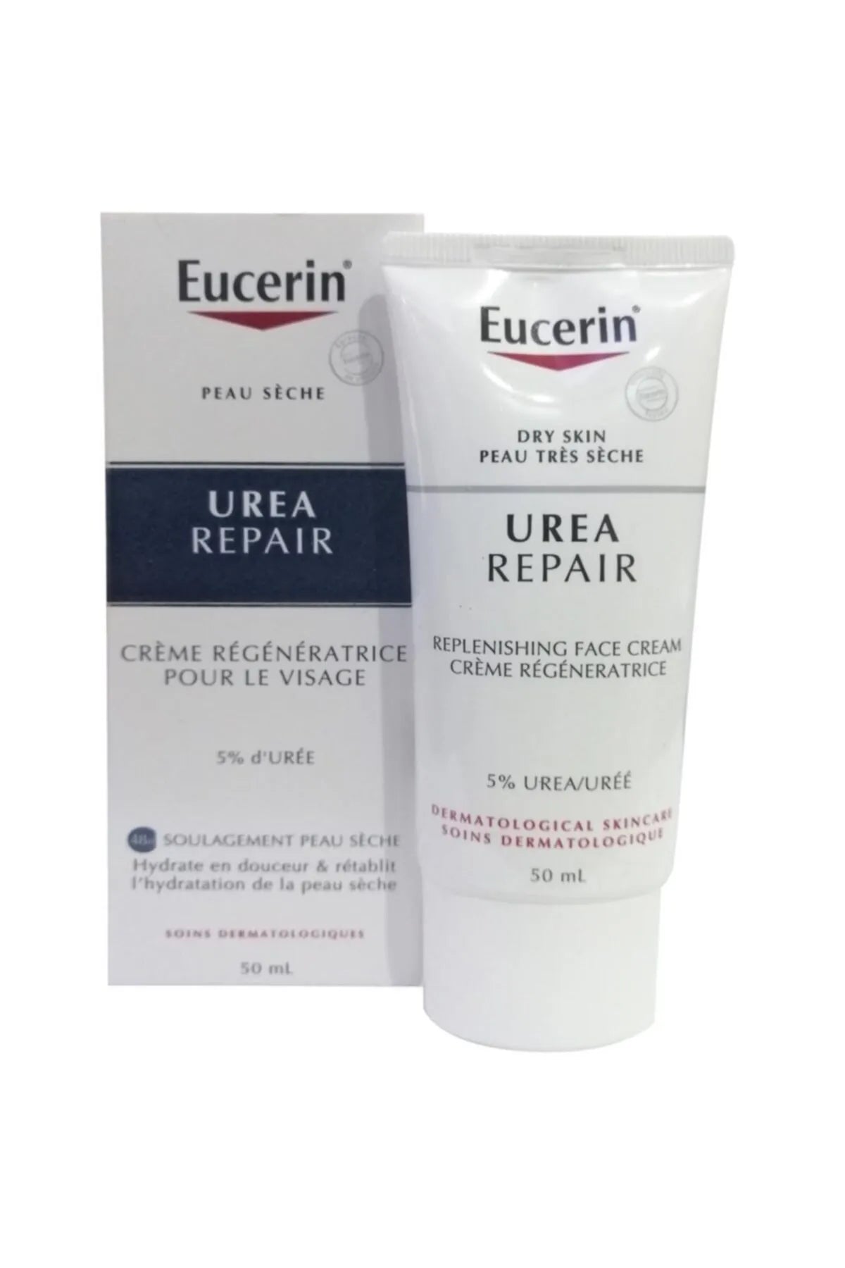 Eucerin UreaRepair Cream for moisturizing and regenerating dry skin - 50 ml
