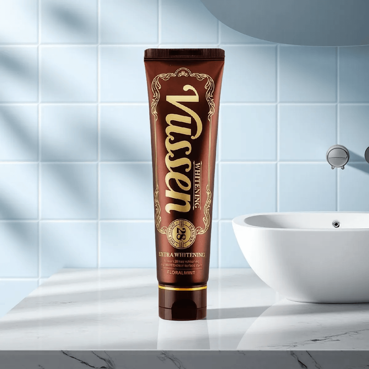 Fossen 28 Toothpaste with Pink Mint Extract – 80g