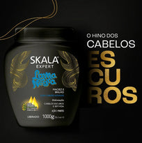 كريم الطين الأسود من سكالا لتنعيم ولمعان الشعر – 1000جم