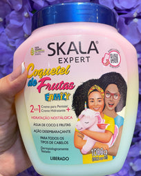 Scala Family Fruit Cocktail 2 in 1 Moisturizing and Nourishing Hair Cream - 1000g